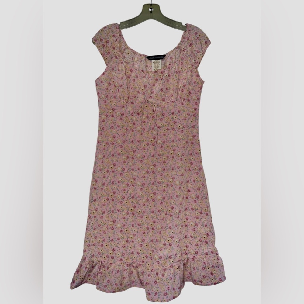 Johnathan Martin Vintage Pink Floral Dress